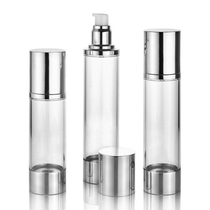 Airless serumpumpflaska i aluminium